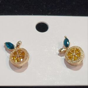 Lemon Stud Earrings